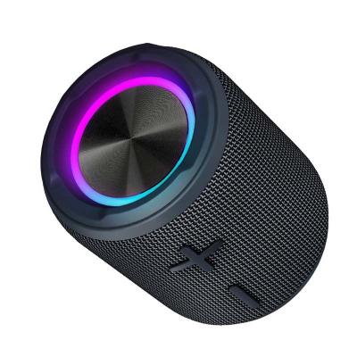 China Ozzie E100mini Wireless Fabric Speaker IPX7 Waterproof Outdoor Speaker With RGB Lights for sale