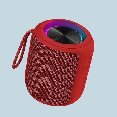 China IPX7 Rated Waterproof LED Light Bluetooth Speaker 9.4X9X11cm for sale