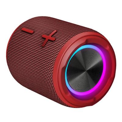 China RGB Lights Mini Outdoor Speaker , 10 watt portable speaker with 10 Hours Playback for sale