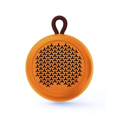 China Orange Mini Wireless Speaker Bluetooth 5W With ABS Plastic Material for sale