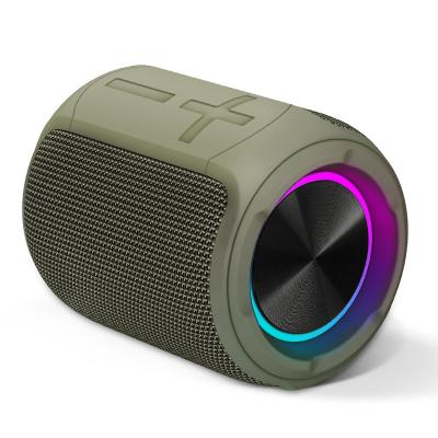 China 2200mAh TWS Portable Wireless Bluetooth Speaker With Colorful RGB LED Lights for sale