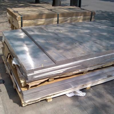 China Silver 5052 6061 Aluminum Plate Sheet 5052 For Boat for sale