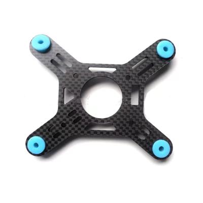 Chine 3K carbon particle board high precision drone lens camera protection gyroplane/frame Quadcopter factory à vendre