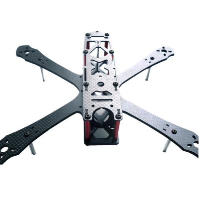 中国 Gyroplane/Quadcopter Mini Carbon Fiber Quadcopter Frame 4mm DIY Arm Pure Cross FPV Racing Drone Support Foxeer Runcam Camera 販売のため