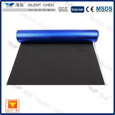 China 3 In 1 EVA Foam Underlay 3mm 100KGS/CBM With Blue Aluminum Film for sale