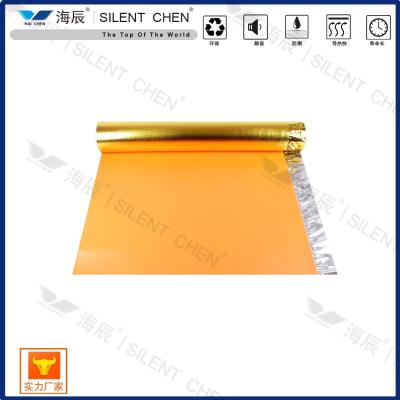 China Golden Film Sound Reduction IXPE Foam Underlay Anti Microbial for sale