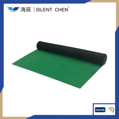 China HD Green EVA Vinyl Floor EVA Foam Underlayment 180kg/M3 for sale