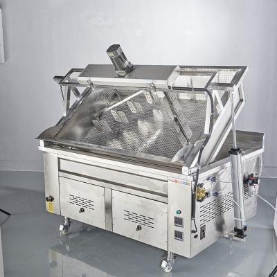 China Food Used Automatic Frying Machine Stainless Steel Easy maintenance for sale