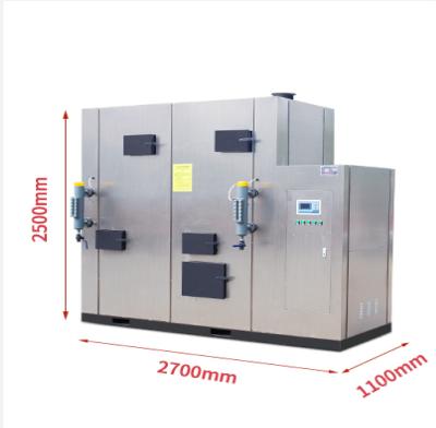 China Generador de vapor de biomasa industrial pequeño de múltiples funciones presión 0,7Mpa en venta