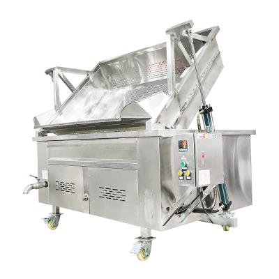 China Kitchen Snack Food Fryer Machine 80KW Automatic With Temperature Control for sale