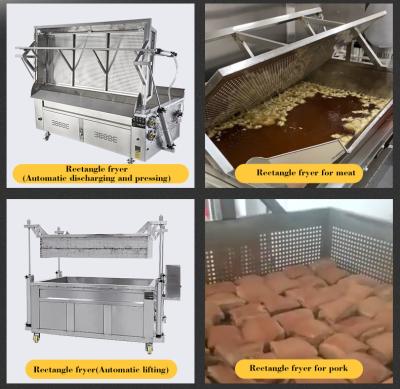 Chine Machine à frire automatique commerciale de cuisine Économie d'énergie ISO9001 à vendre