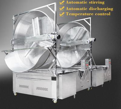 China Fully Automatic Frying Machine Streamline Fries Production Line for sale