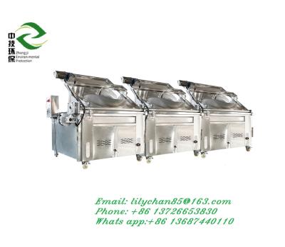 중국 Industrial automatic frying machine fryer auto stir fry machine potato frying machine 판매용