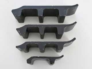 China Hot Rolled Triple Grouser Track Shoes For Excavator 203x11x28b for sale
