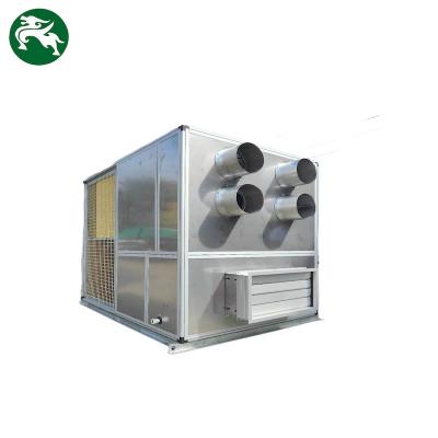 China Unidade de embalagem superior de telhado exterior de baixa pressão estática para purificação de ar da produção industrial à venda