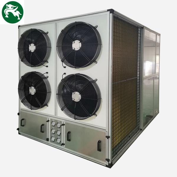 Quality Stainless Steel AHU Unit Rooftop Packaged Unit For Anti Corrosion Areas With Four Fans for sale