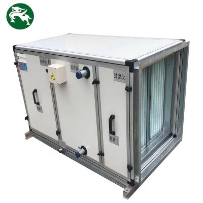 中国 冷却水 清浄空気 AHU 1000-3000CMH 空気処理装置 ホテル用専用設計 販売のため