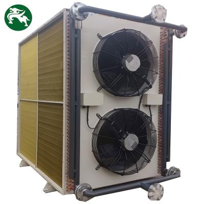 China Tipo H Reserva de água fria seca Instalação externa com ventilador duplo EC para centro de dados à venda