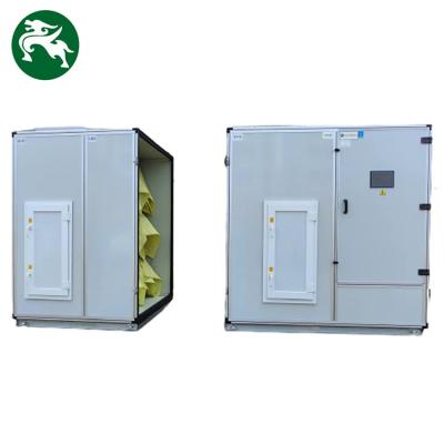 China Chilled Water Modular AHU 120T For Hospital Cleanroom With High Filter for sale