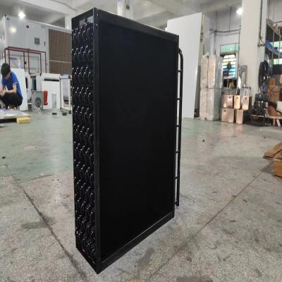 China Copper Finned Tube Evaporators Electrophoresis Black For Air Handling Unit for sale