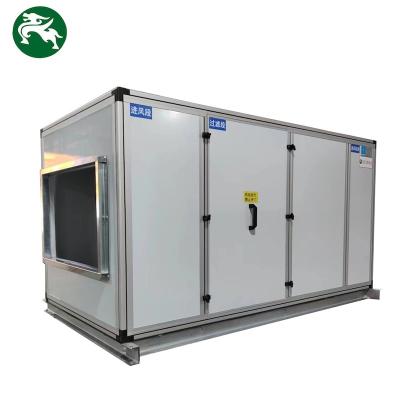 China 12000CMH Cold Water Air Cabinet Air Handling Unit With Frequency Converter For Hosptial for sale