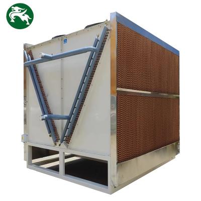 China Large Air Cooled Chiller Copper Tube Aluminum Fin For Refinery Cooling for sale
