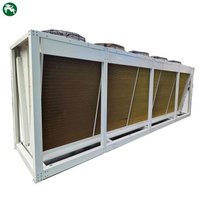 China Climate Control Air Heat Exchanger Dry Type Air Water Cooler For Internet Data Center for sale