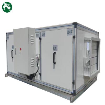 China Diseño modular de AHU para sala limpia tipo de aire acondicionado comercial de calefacción y refrigeración en venta