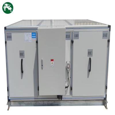 China Unidad de ventilación de AHU de expansión directa industrial refrigerada por aire en venta