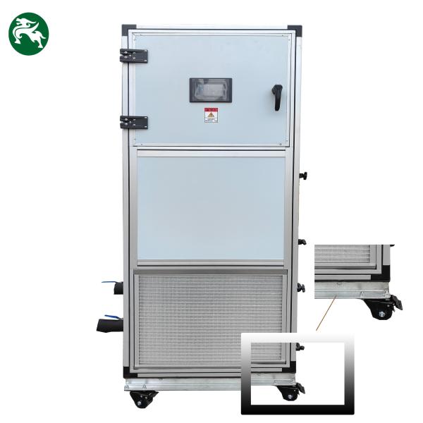 Quality Water Cooled Air Handler Unit HVAC With Wheels For Easy Movement for sale