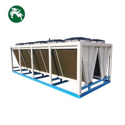 China Customized Design Pure Water  Dry Cooler Radiator With AC Fans for sale