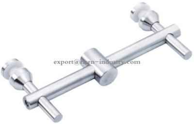 China Stainless steel Handrail bracket glass to glass RS337, Finishing satin or mirror for sale