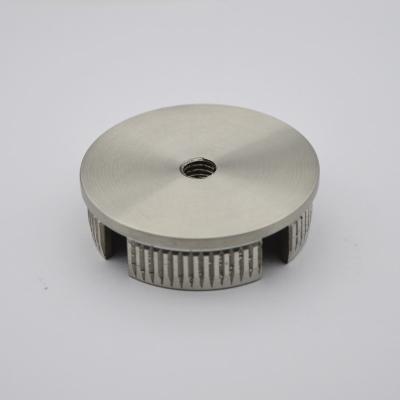 China Stainless steel connector cap 50.8mm for handrail tube 2