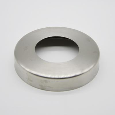 China Stainless steel 304 decorative cover RS0121 for post base satin or mirror finishing, 50.8mm, thickness 0.4mm à venda