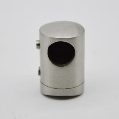 China Left side Post Connector to tube for railling, Satin or Mirror finishing, SS304 à venda