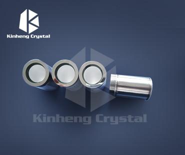 China Oil logging Gamma spectrum Dia50x300mm CsI(Na) Scintillator Crystal High Light Output for sale