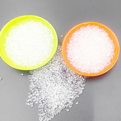 China Pellets de poliuretano termoplástico virgen TPU 64D a granel en venta