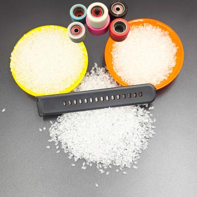 China Transparent Polyurethane Resin Pellets Bulk Plastic Beads For Stuffing Toys for sale