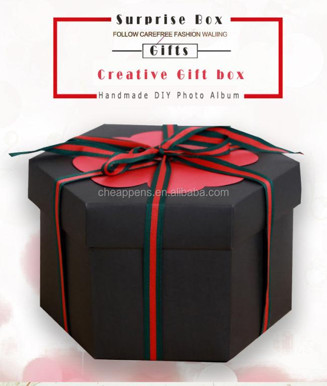 Explosion Box Set Album Gift Box Creative Album Surprise Album Sticker Box for Marriage Proposals Making Surprises Birthday