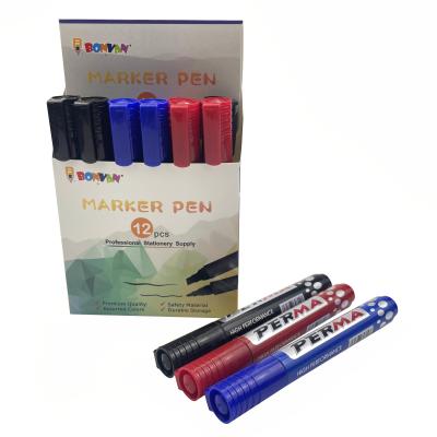 China Permanent Marker Ink Fine Tip Custom Permanent Paint Markers Customizable for Plastic Glass for sale