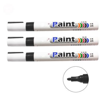 China 8 Colors Permanent Paint Markers Paint Pens Permanent Oil Based Paint Markers for Metal Wood ock Painting Glass Tire for sale