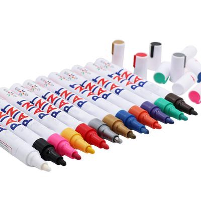 China Durable Non-toxic Safe Custom DIY Permanent Oil Based Paint Marker Pen Set for Kids Adults for sale
