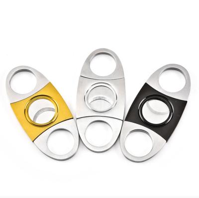 China cigar stainless steel scissors smoking accessories cigar cutter for sale