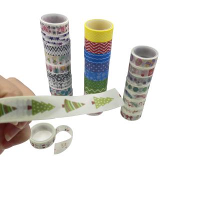 China Hot Sale China Wholesale Masking Washi Paper Tape Set Manufacturers Custom Printing Colored Masking Tape for sale
