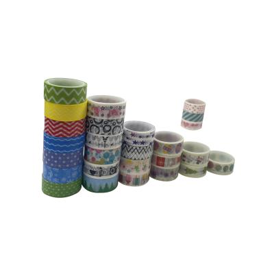 China Personalized Custom Wholesale Adhesive Print Washi Tape Set for DIY Crafts Party Decorations for sale