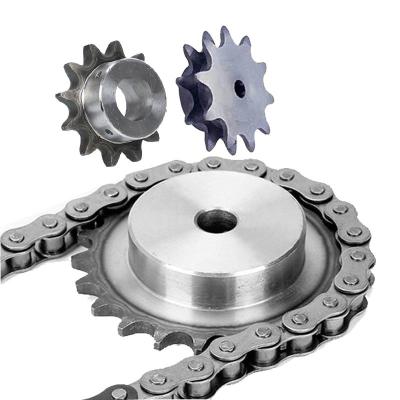 China C45 Carbon Stainless Steel Plate Wheel Sprocket Roller Chain Idler Sprocket for sale