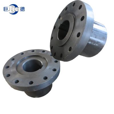 China 45# Steel Bore Flange Rigid Coupling Standard Electrostatic Spraying  YL type flange coupling for sale