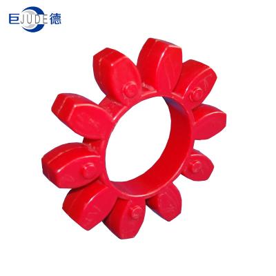 China GR Elastic Flexible Coupling Insert Spider PU Element Red Type for sale