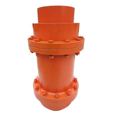 China WGT Blackening Metal Flexible Gear Coupling Drum Shape For Industrial Equipment for sale