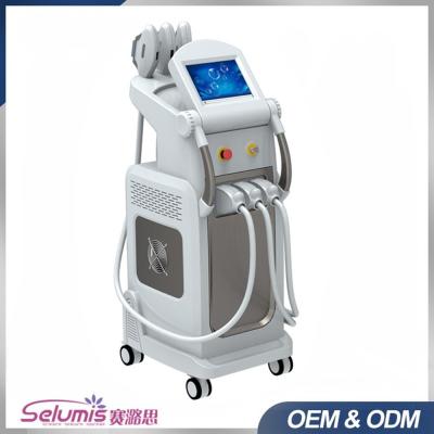 China opt shr ipl hair removal machine with 3 handles SHR IPL Elight 3 handles in 1 machine for sale